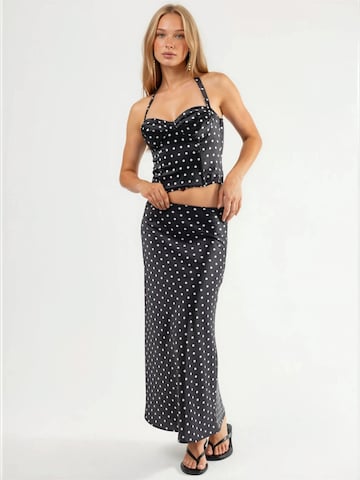Hiccup Top in Schwarz