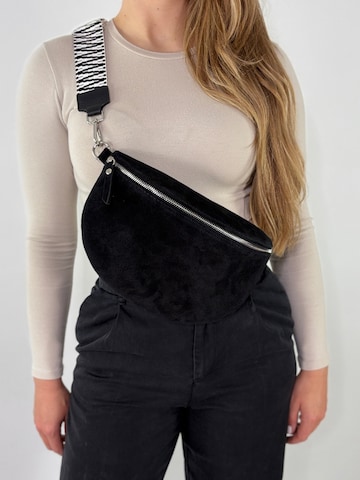 Sacs banane 'TINA large' lePelou en noir