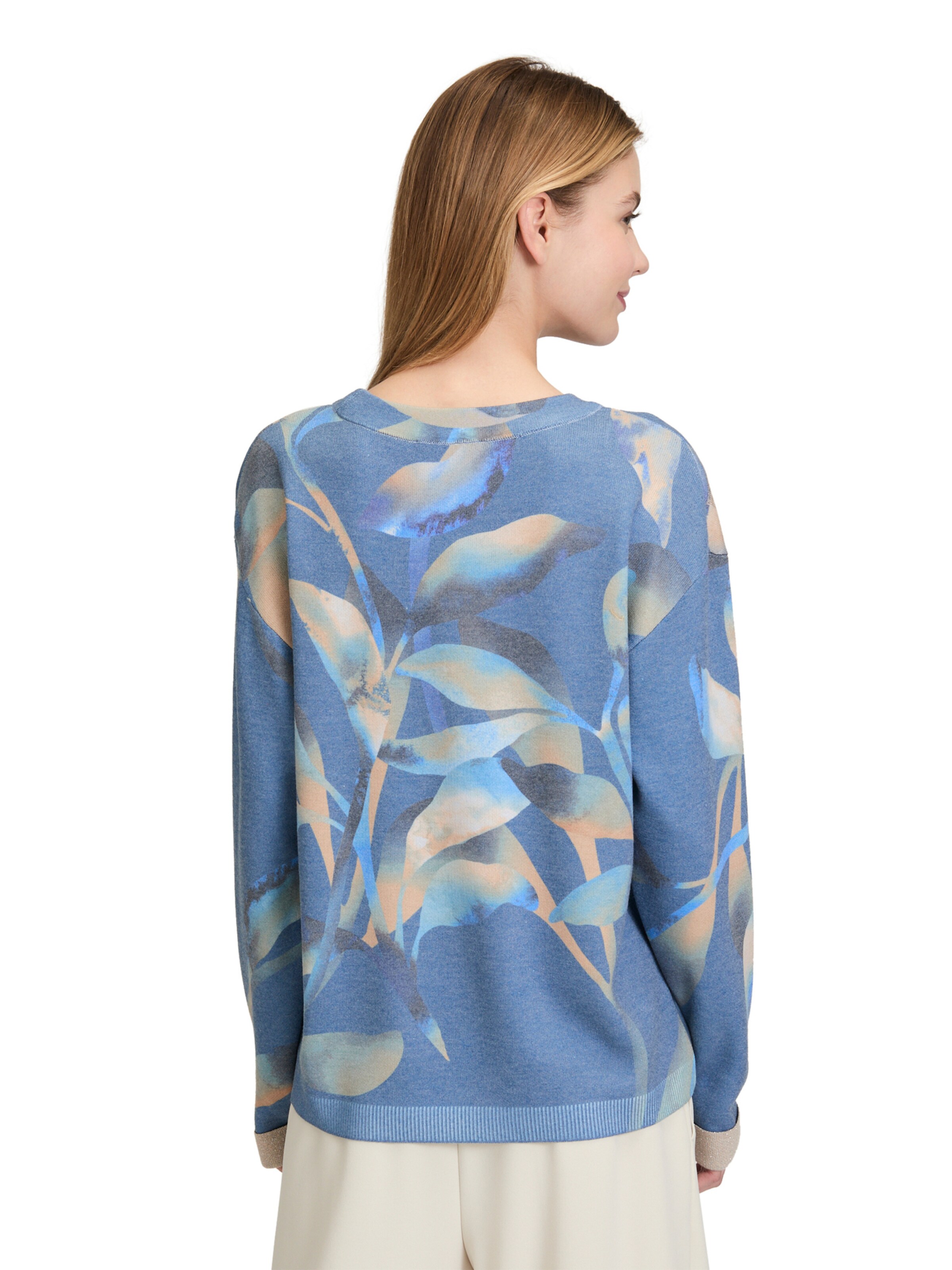 Sweat-shirt Betty Barclay en bleu
