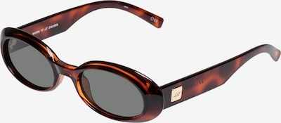 One Size dydžio Akiniai nuo saulės 'Work It' iš LE SPECS, spalva – kaštoninė spalva / šokolado spalva / juoda, Prekių apžvalga