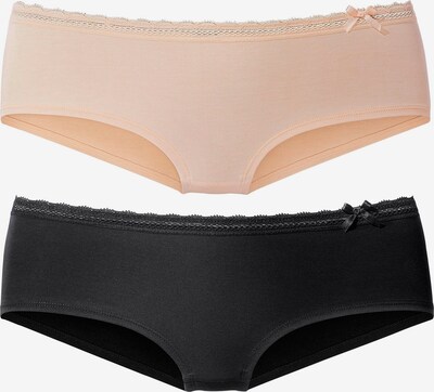 NUANCE Panty in pastellpink / schwarz, Produktansicht