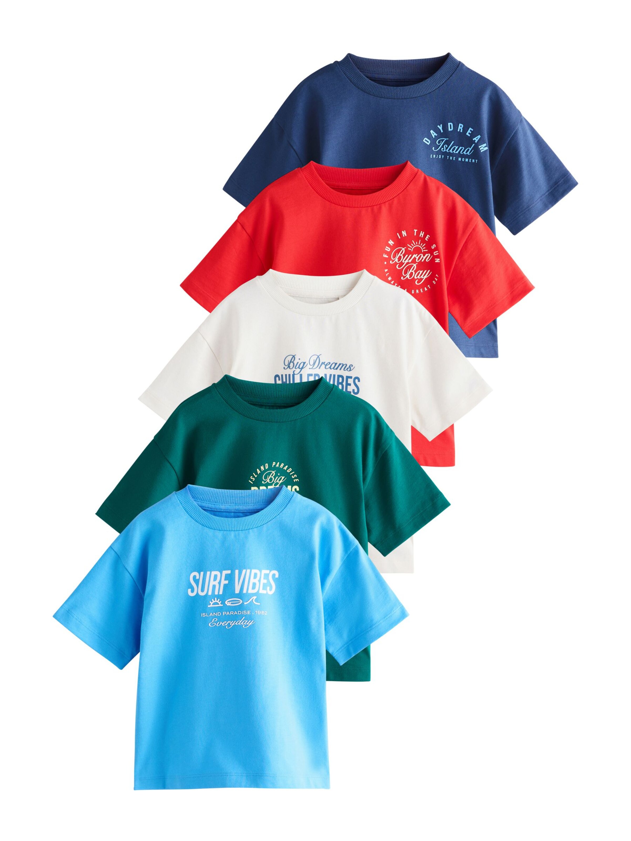 Next Shirt in Blue: front