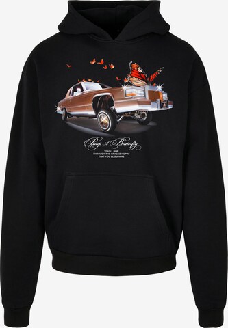 MT Upscale Sweatshirt in Schwarz: predná strana