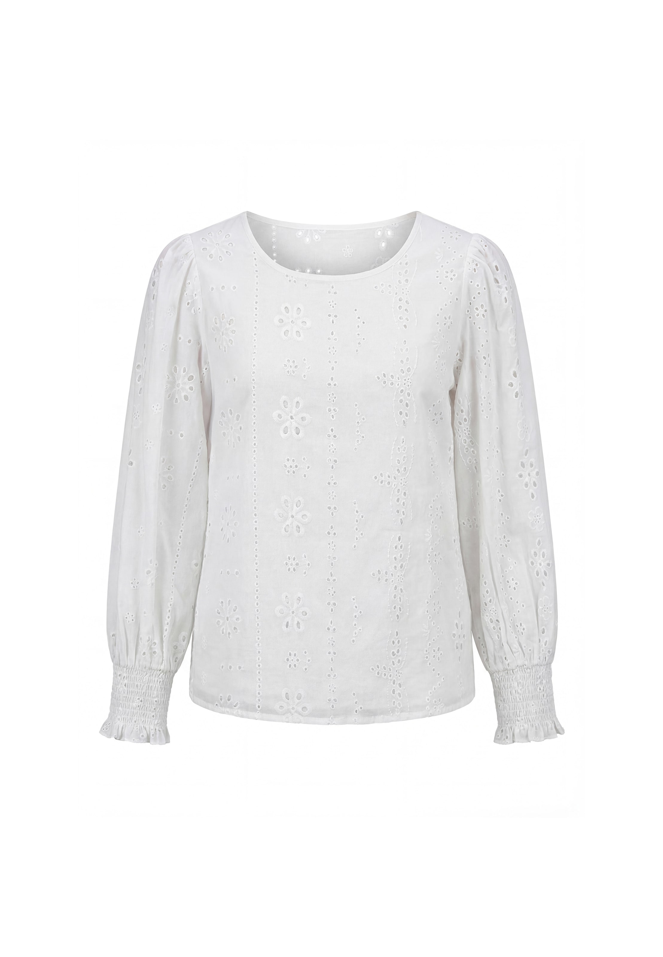 usha WHITE LABEL - Blusa en blanco: frente