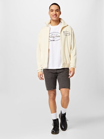 Veste en polaire Filling Pieces en blanc