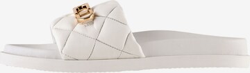 Högl Mules 'Eliza' in White: front