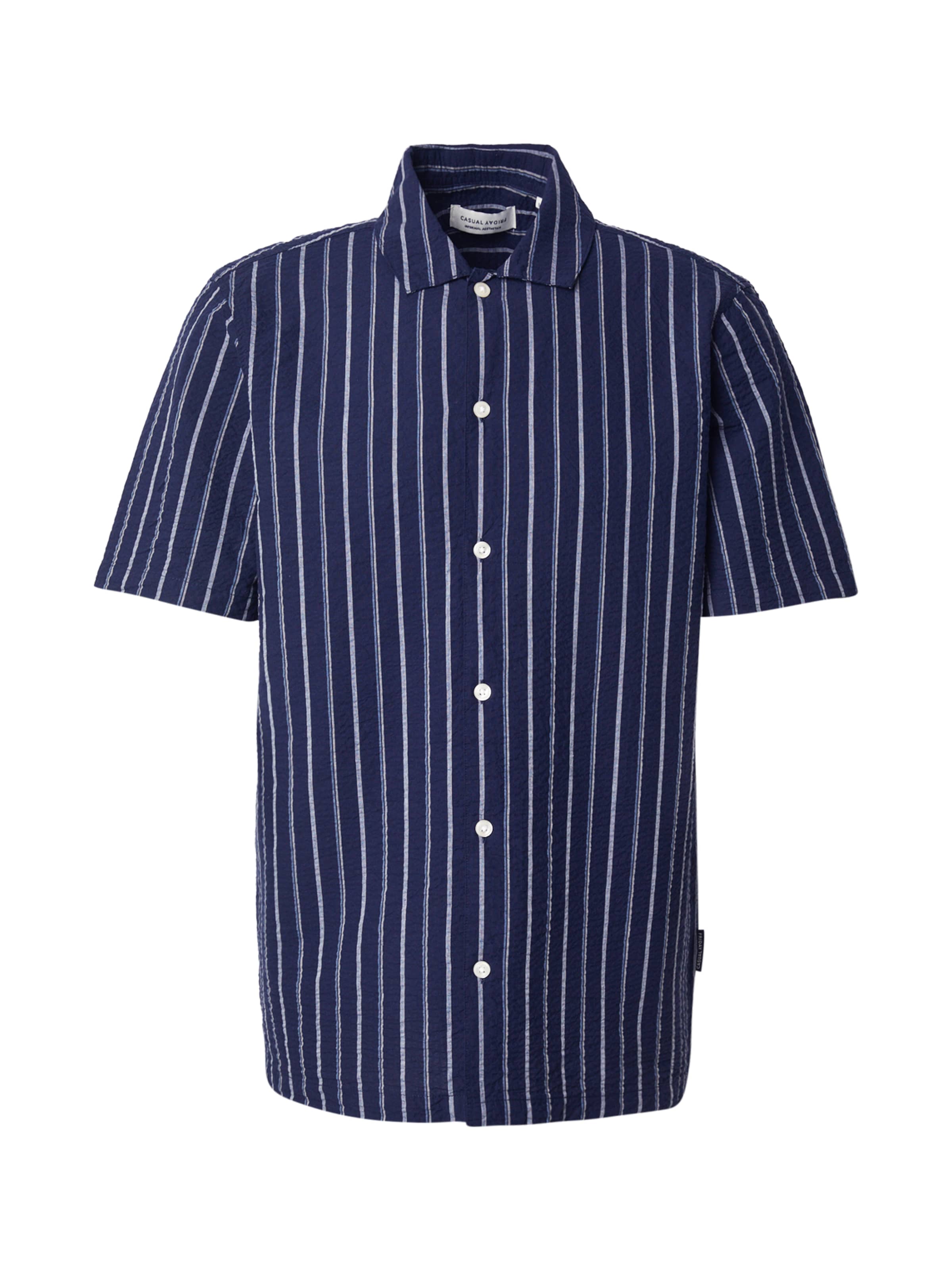 zils Casual Friday Standarta piegriezums Krekls 'CFKAI': no priekšpuses