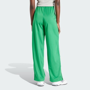 ADIDAS ORIGINALS Wide leg Broek 'Firebird' in Groen