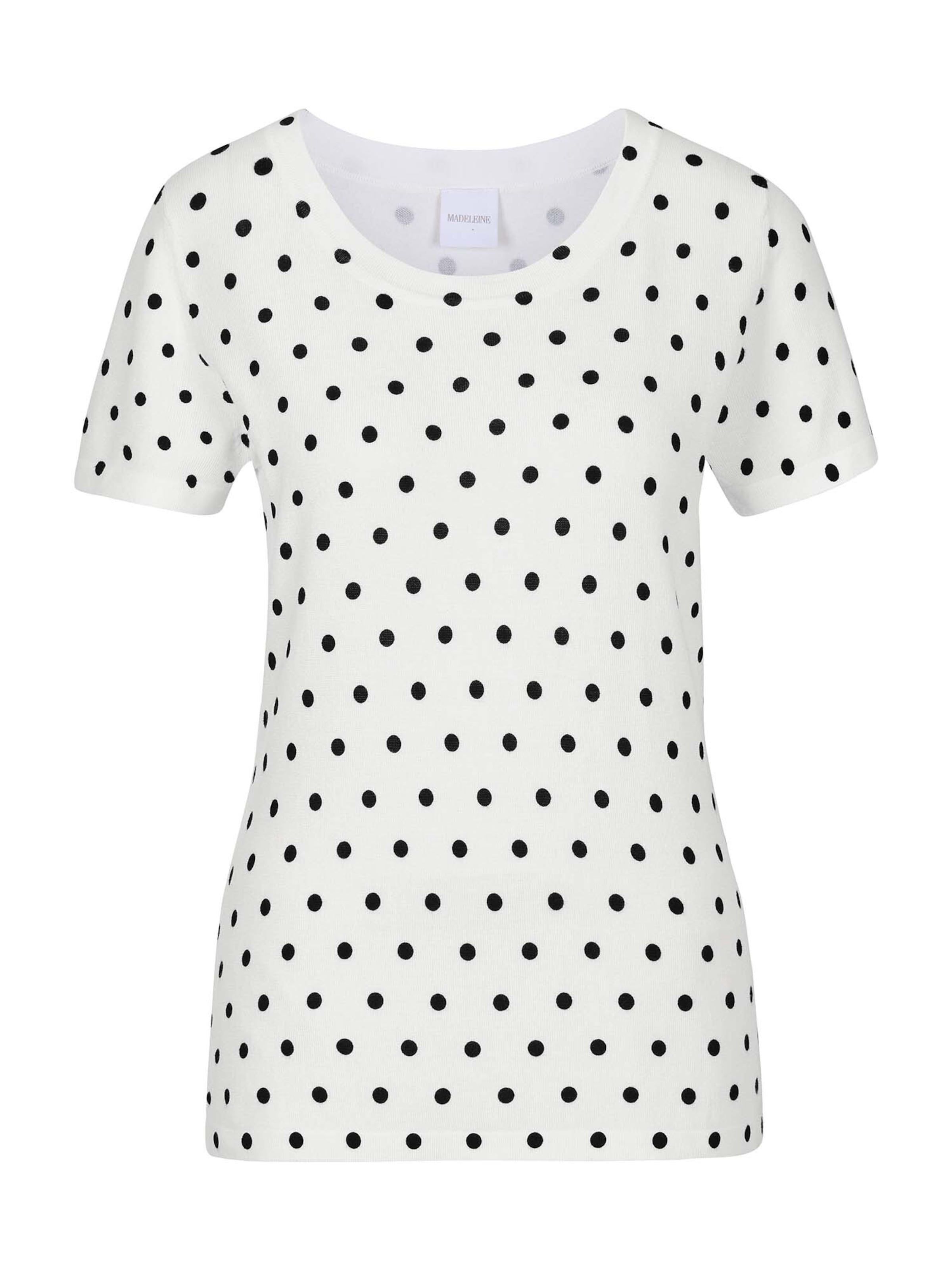 MADELEINE Trui in Wit: voorkant