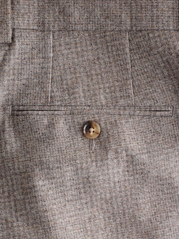 Next Regular Pleated Pants in Brown