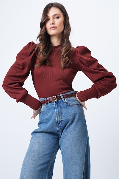 Trend Alaçatı Stili Blusa en S en langosta, Vista del producto