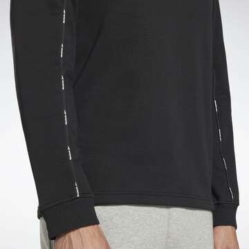 Reebok - Sweatshirt de desporto em preto