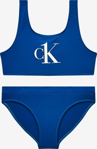 Calvin Klein Swimwear Bikini in Blau: front