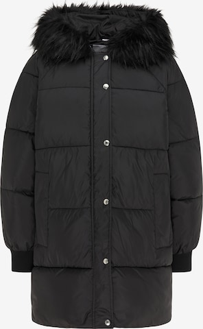 MYMO Winter Coat in Black: front