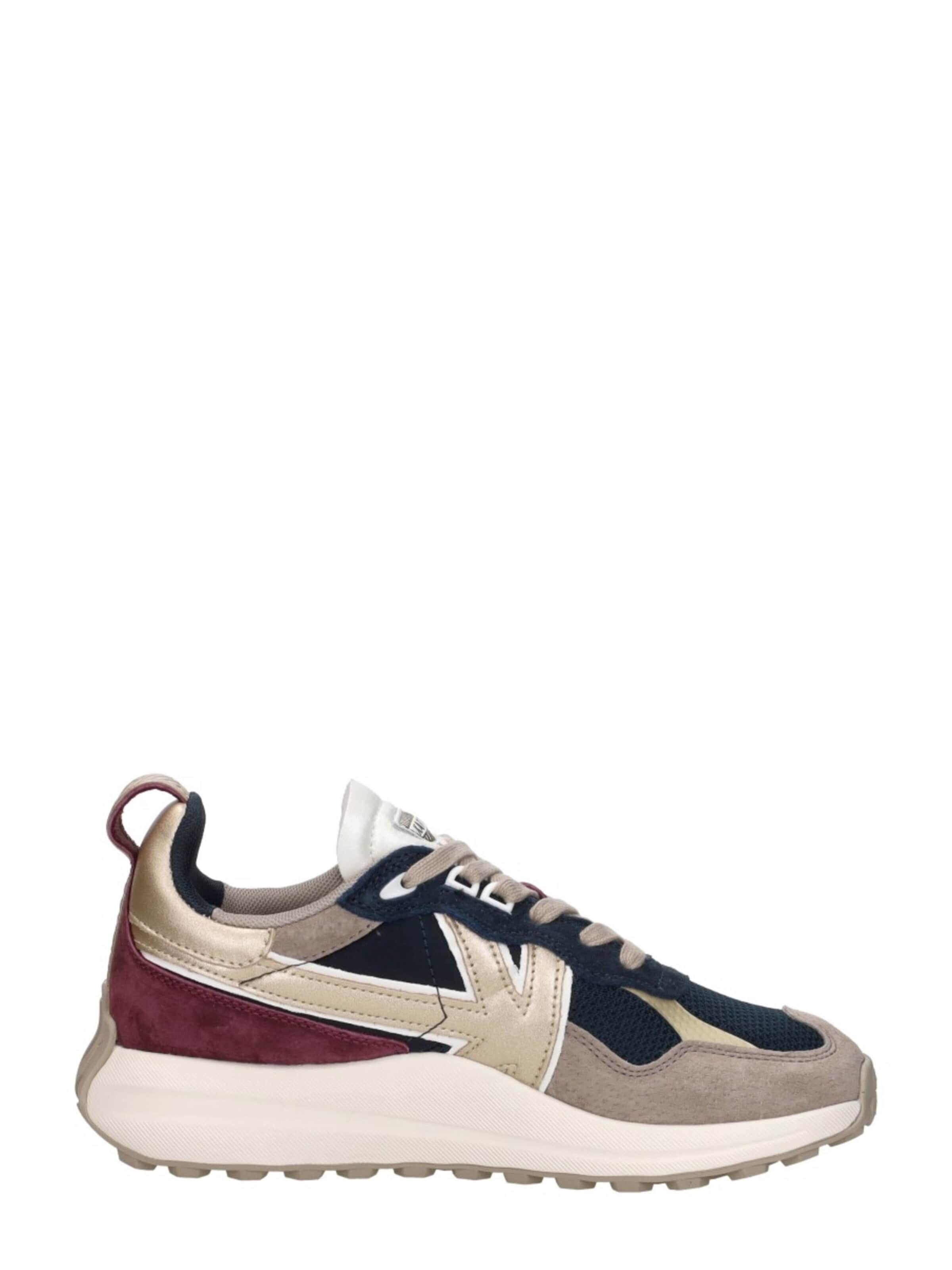 Kaotiko Sneakers laag 'Detroit Glam' in Grijs