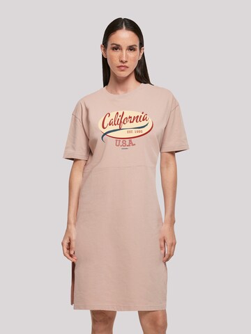 F4NT4STIC Jurk 'California' in Roze: voorkant