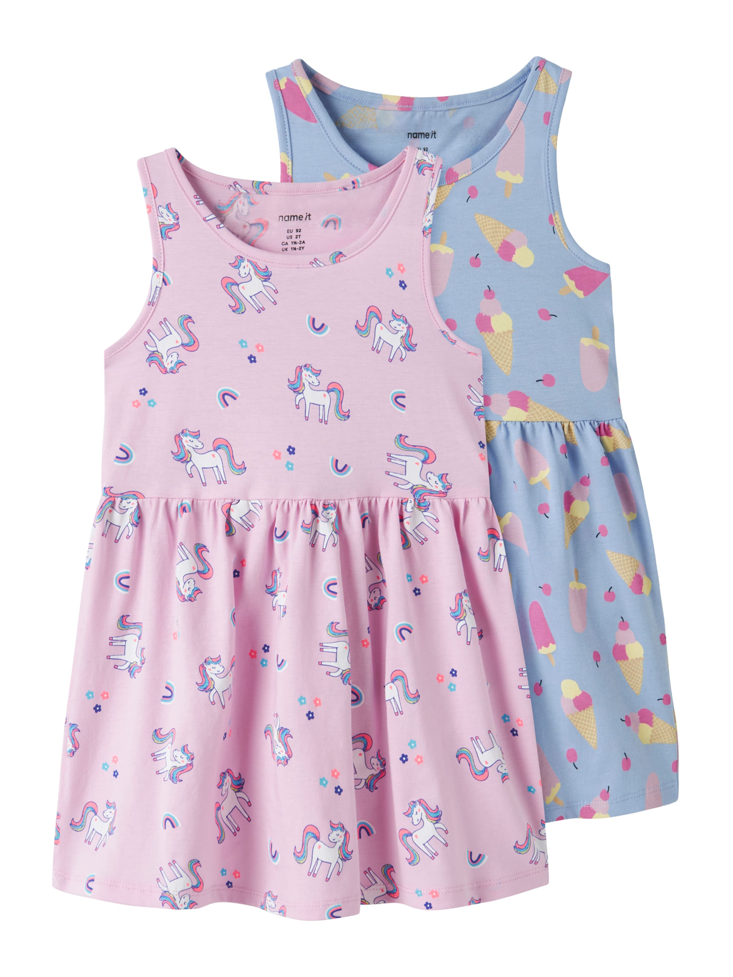 NAME IT Obleka 'NMFVINEO' | modra barva: sprednja stran