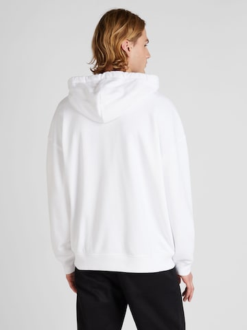 Veste de survêtement HOLLISTER en blanc