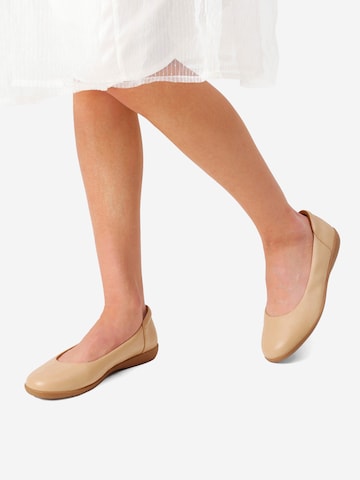 Dream Pairs Ballerina i beige