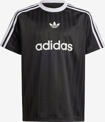 ADIDAS ORIGINALS Shirt 'Adicolor' in Zwart: voorkant