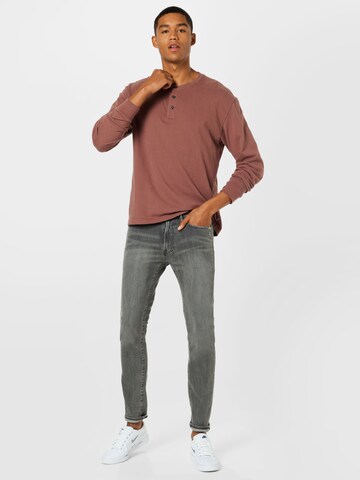 Abercrombie & Fitch Slimfit Jeans in Grau