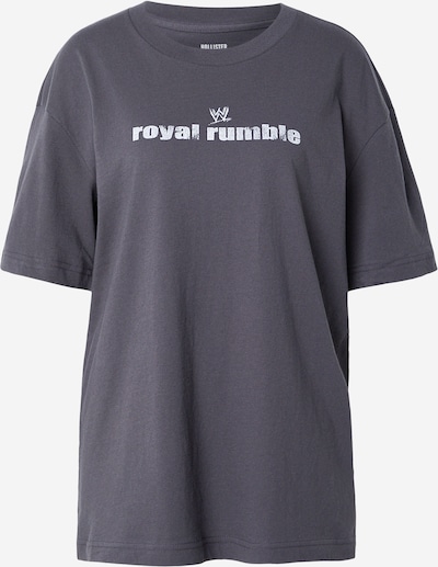 Marškinėliai 'ROYAL RUMBLE' iš HOLLISTER, spalva – geltona / antracito spalva / purpurinė / balta, Prekių apžvalga