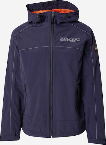 Veste mi-saison 'ROSS' NAPAPIJRI en bleu : devant