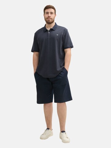 TOM TAILOR Men + Shirt in Blauw