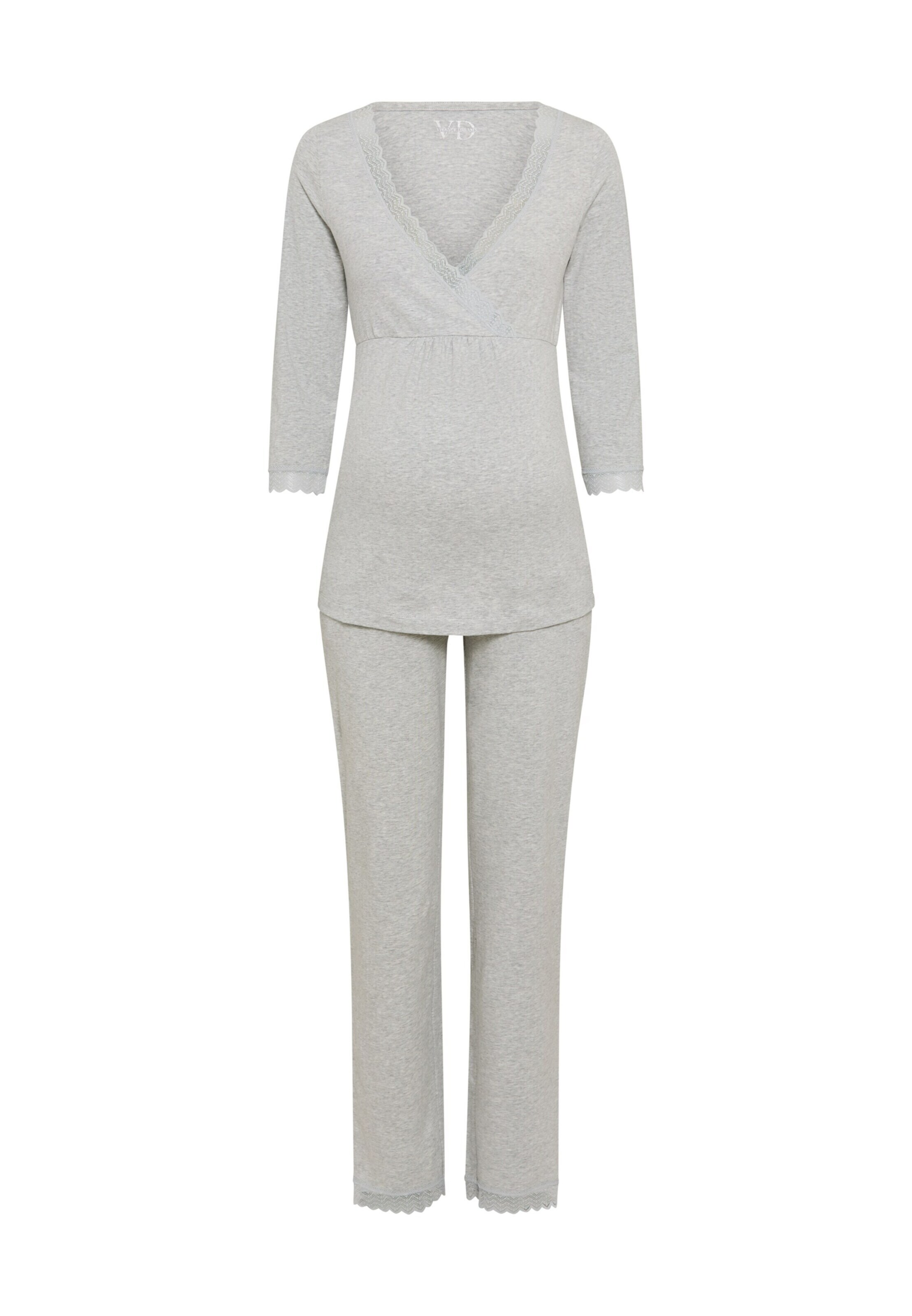 VIVANCE Pajama in Grey: front