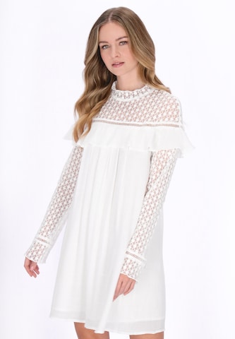 DreiMaster Vintage - Vestido em branco: frente