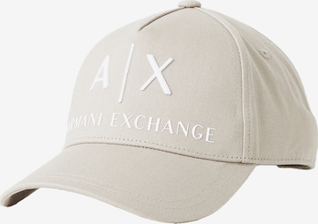 ARMANI EXCHANGE Keps i brun: framsida