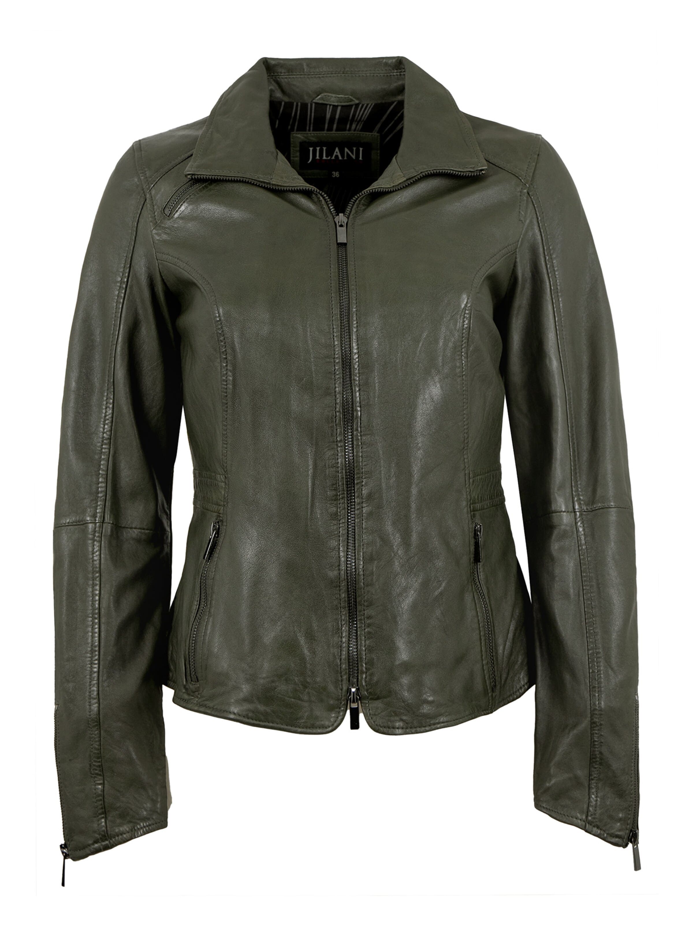 Veste mi-saison 'Enna' Jilani en vert : devant