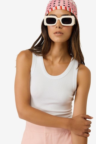 No Matter What Top in Weiß