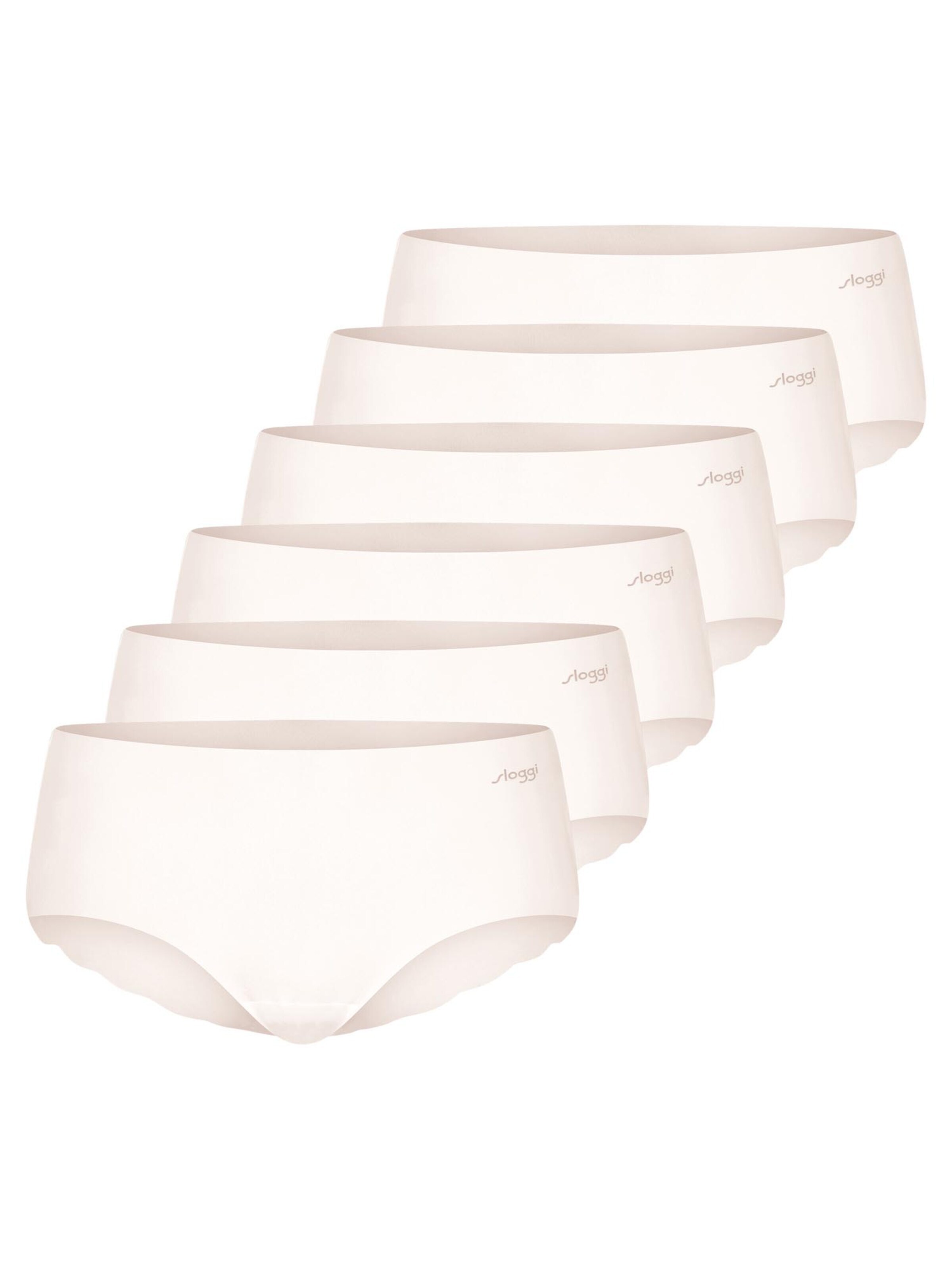 SLOGGI Panty 'ZERO Microfibre 2.0' in White: front