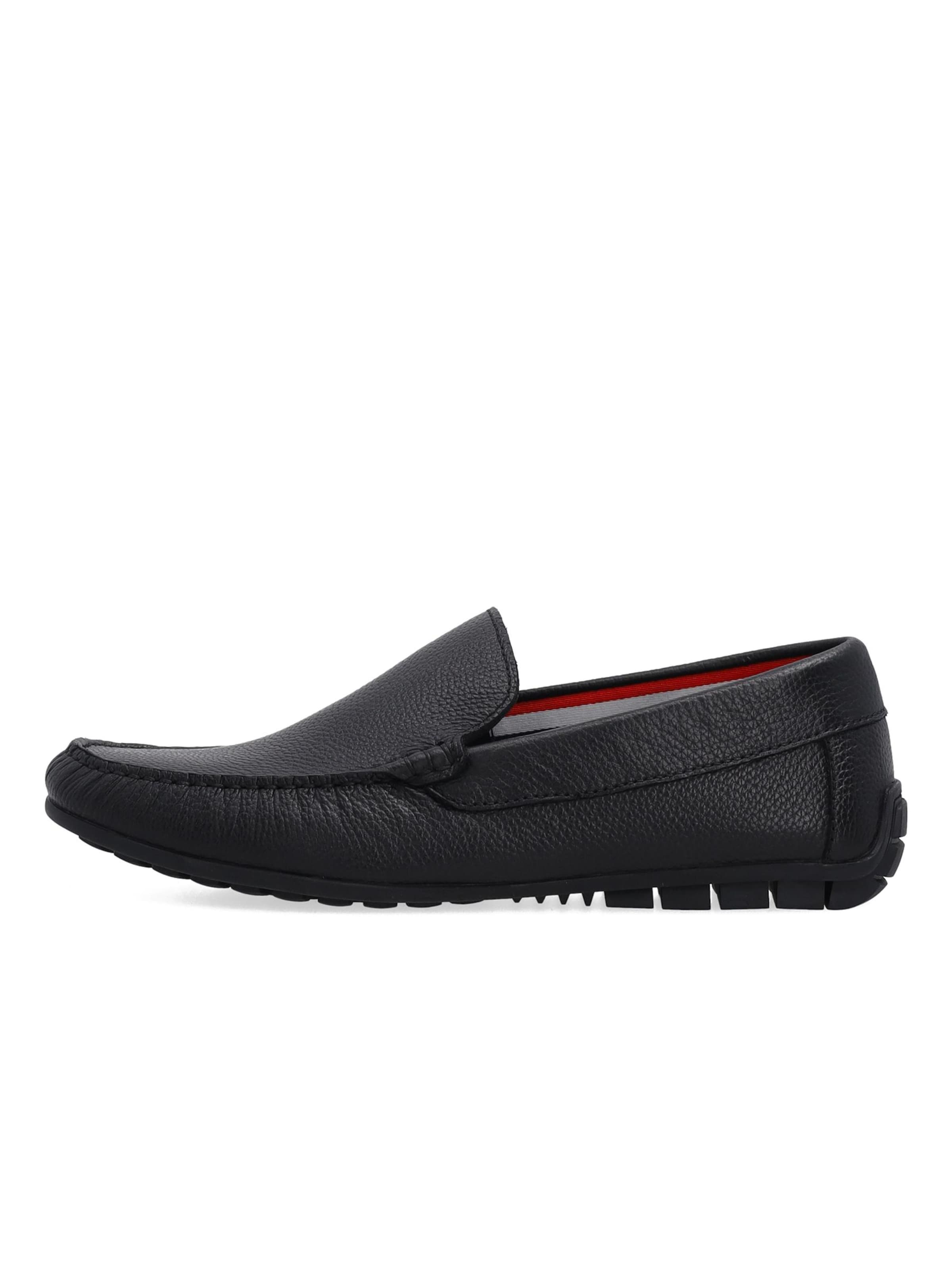 VENEZIA Slipper in Schwarz: Vorderseite