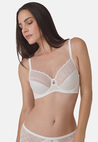 Invisible Soutien-gorge 'Beautiful Classic' sassa en beige : devant