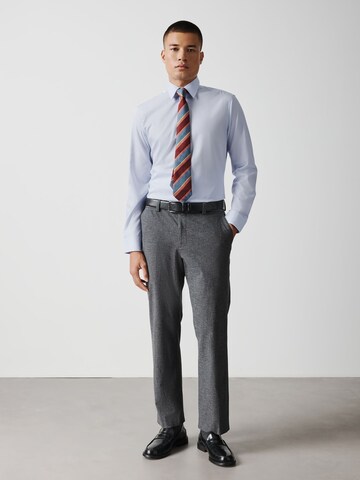 Next Slim fit Zakelijk overhemd in Blauw