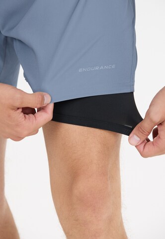 ENDURANCE Regular Sports trousers 'Kros' in Blue