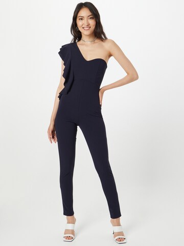 WAL G. Jumpsuit 'ROSA' in Blauw: voorkant