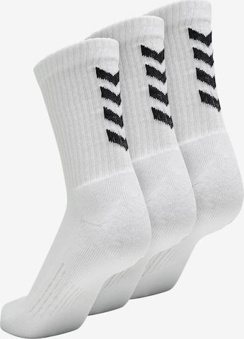 HummelSportske čarape - bijela boja: prednji dio
