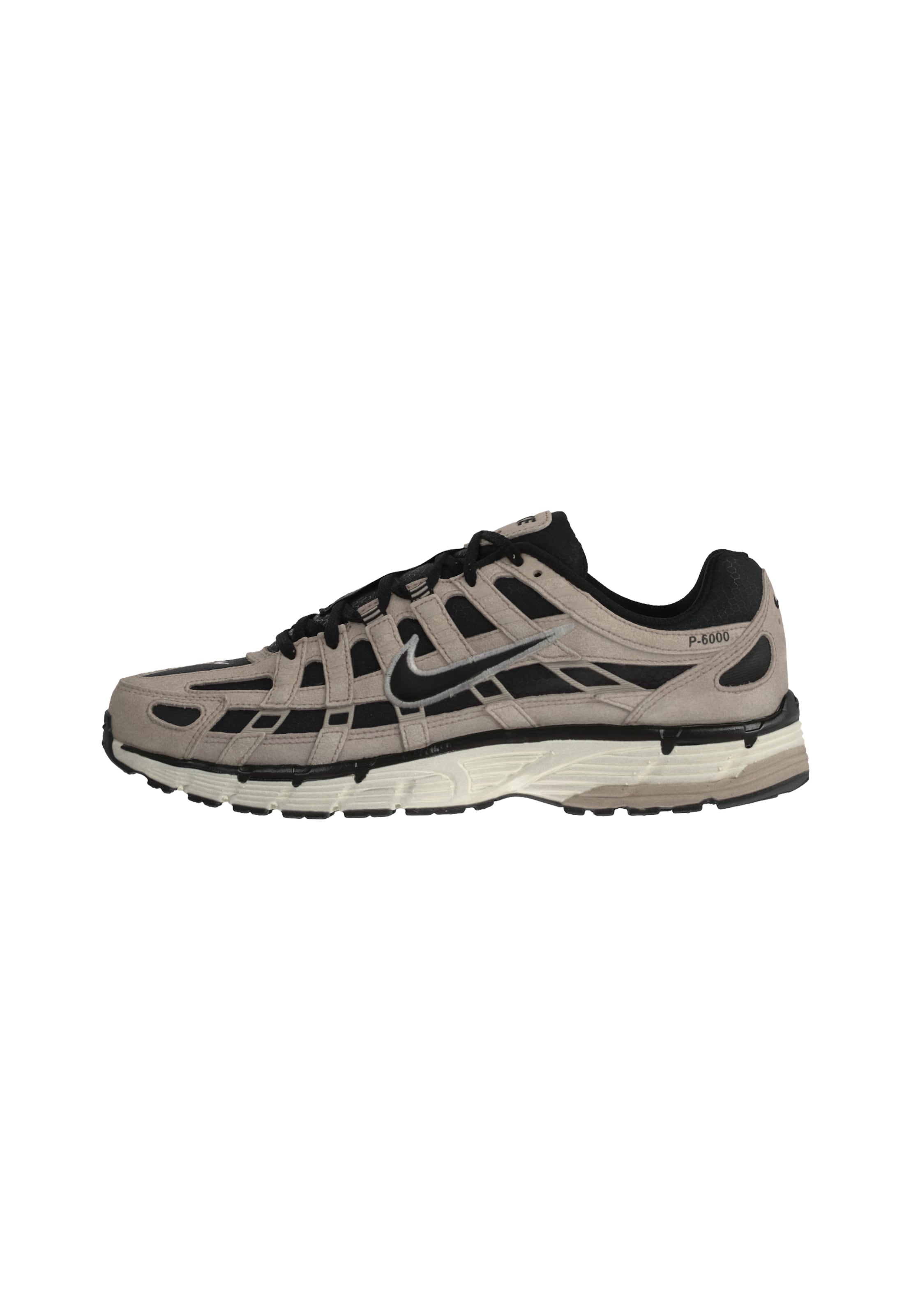 Nike Sportswear Низкие кроссовки 'P-6000' в Бежевый: спереди