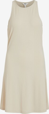 OBJECT Jurk 'Celia' in Beige: voorkant