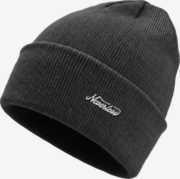 Neverless Mütze '36940' in Grau: Vorderseite