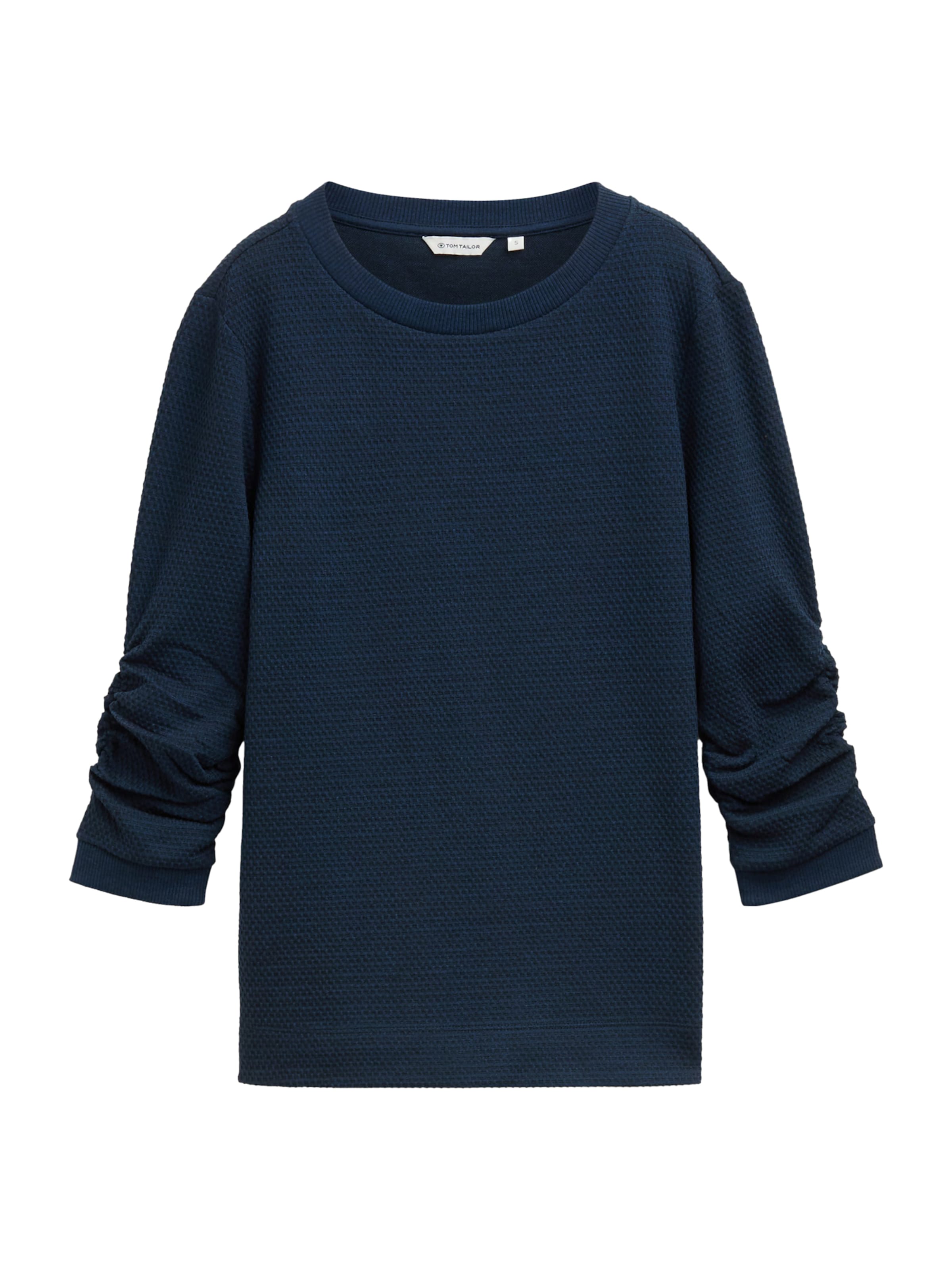 TOM TAILOR Sweatshirt i blå: forside