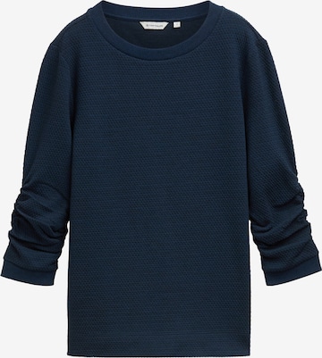 TOM TAILOR Sweatshirt i blå: forside