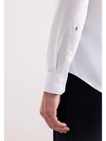 Coupe slim Chemise business SEIDENSTICKER en bleu