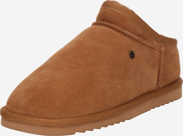 Warmbat Hjemmesko 'Conner' i brun: forside