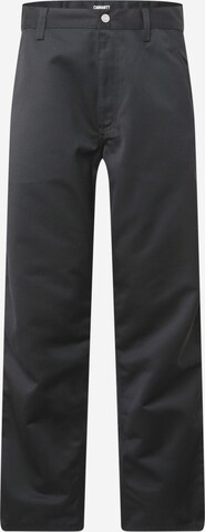 Carhartt WIP Regular Trousers in Black: front