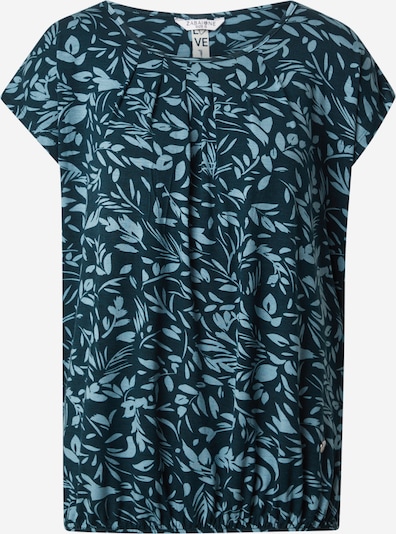 Tricou 'Mi44nou' pe S ZABAIONE pe verde jad / negru, Vizualizare produs