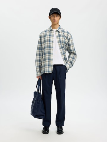 SELECTED Comfort fit Overhemd in Beige